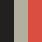 BLACK/TANGERINE